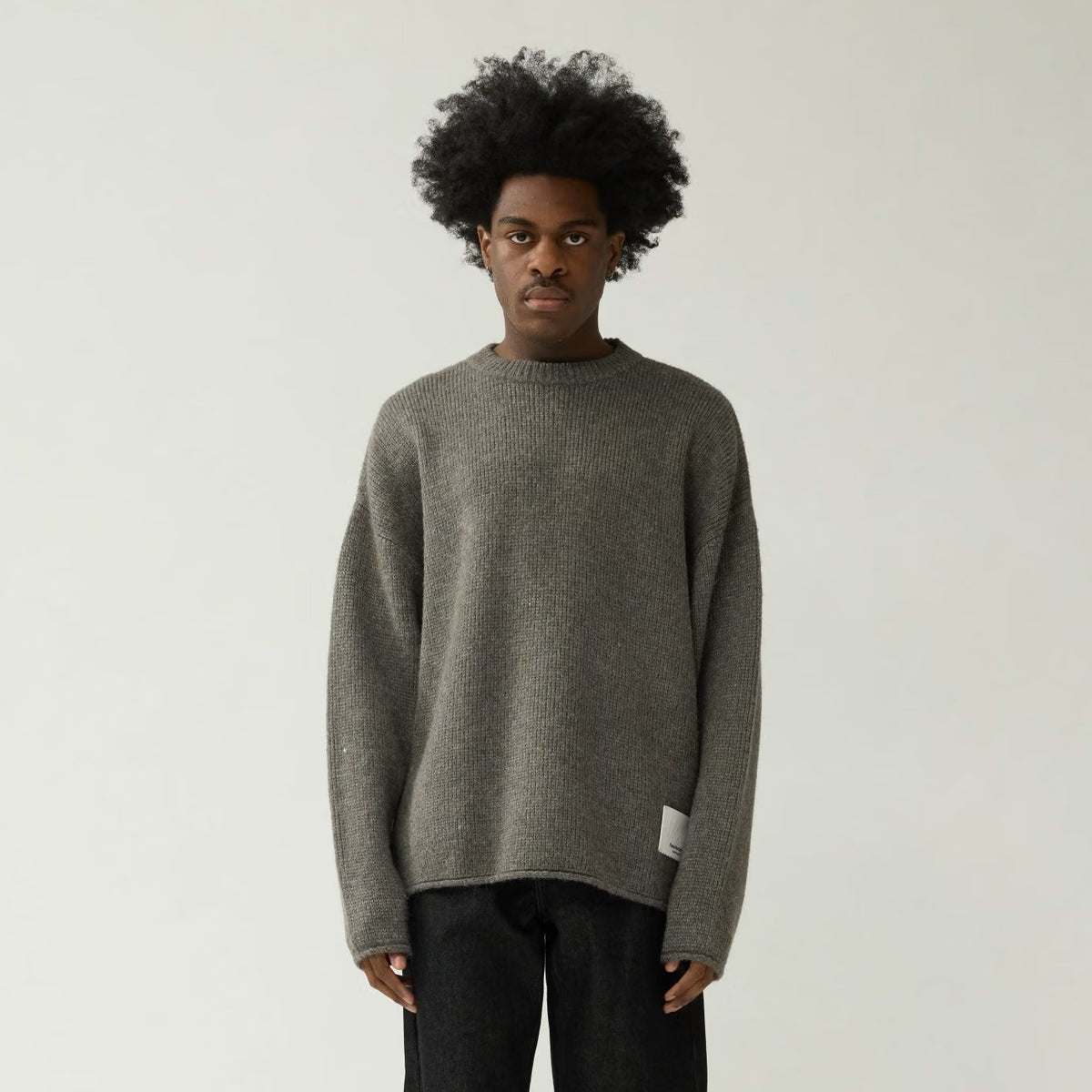 New Amsterdam Surf Association Tide Knit Sweater Grijs