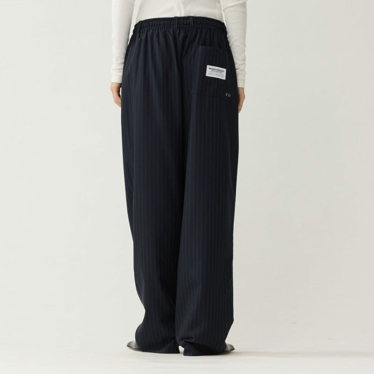 New Amsterdam Surf Association Wool Work Pinstripe Hose Marine