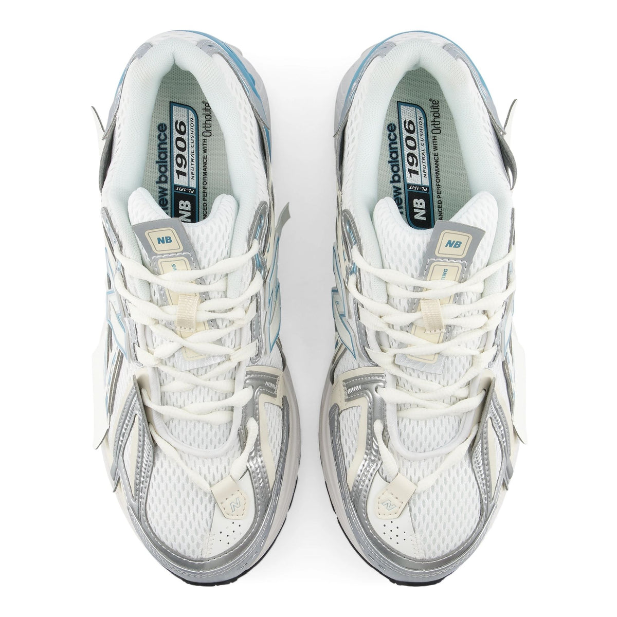 New Balance 1906A Sneaker Off White/Blauw
