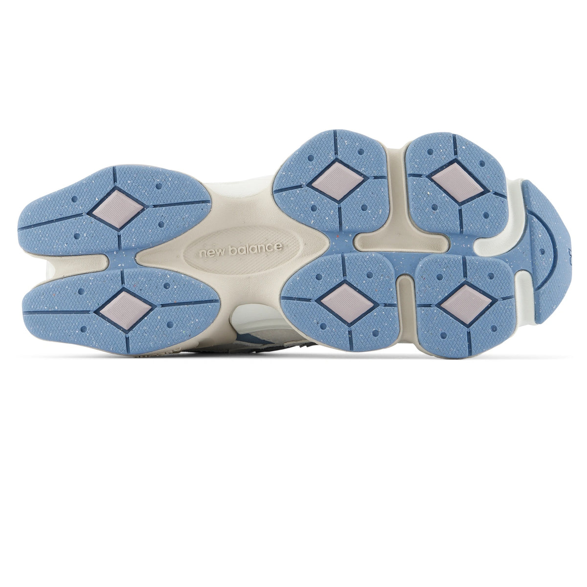 New Balance 9060 Sneaker Off White/Licht Blauw