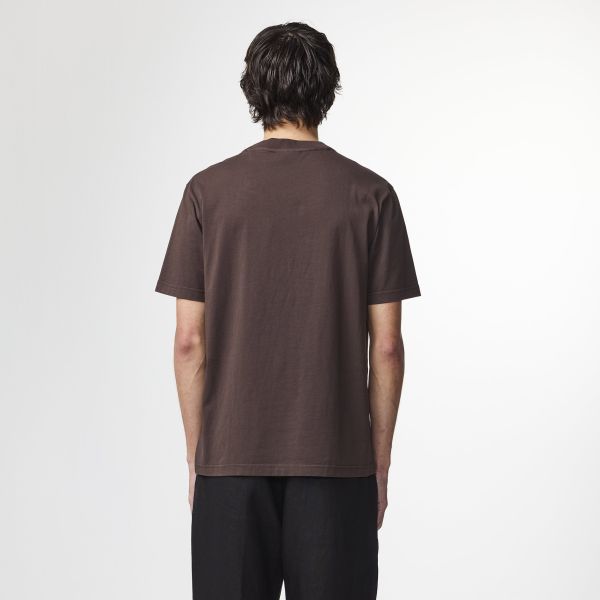 NN.07 Adam EMB T-shirt Bruin