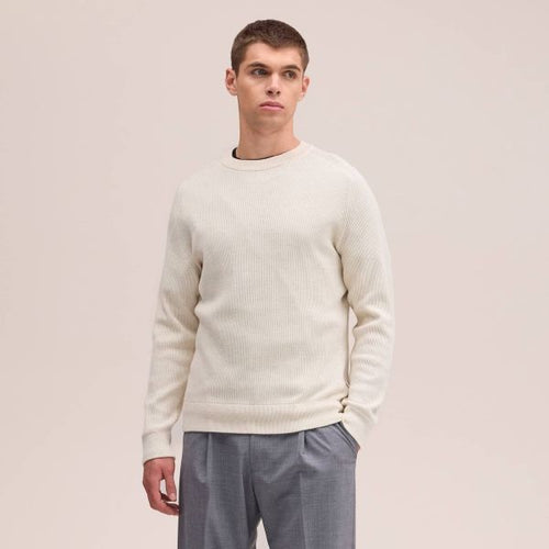 NN.07 Kevin Knit Sweater Off White