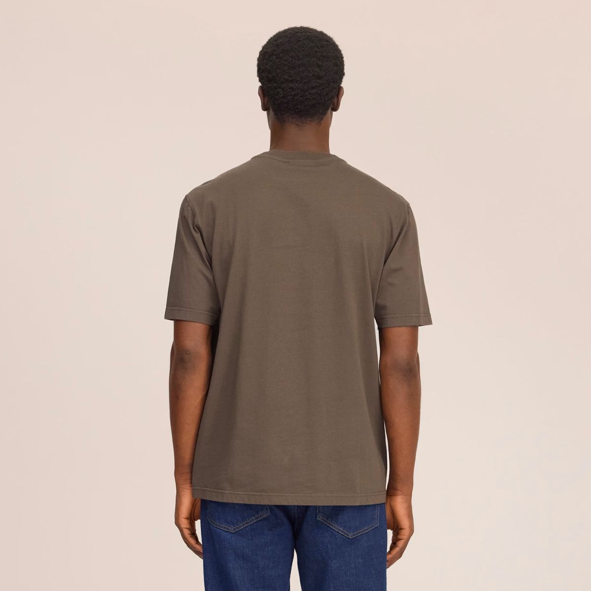 NN.07 Adam EMB T-shirt Dunkelgrün