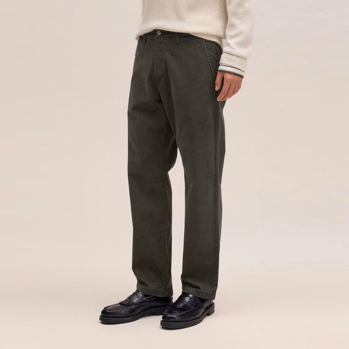 N.07 Aden Straight Leg Chino Dunkelgrün
