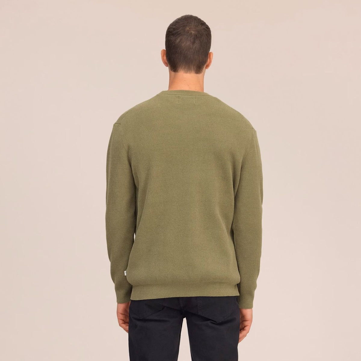 NN.07 Danny Knit Sweater Donker Groen