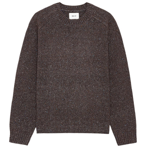 NN.07 Jim Knit Sweater Bruin