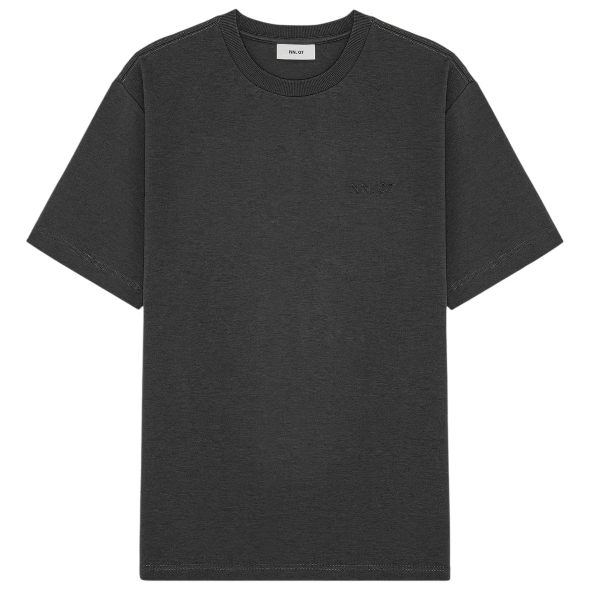 NN.07 Nat Logo T-shirt Anthrazit
