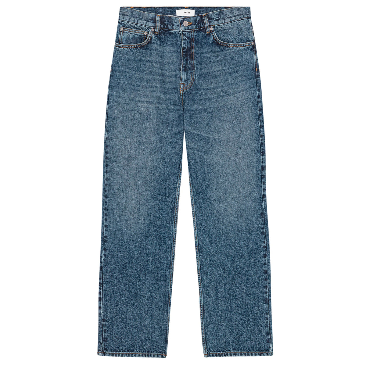 NN.07 Otis Straight Leg Jeans Blauw