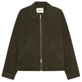 NN.07 Petrus Suede Jas Donker Groen