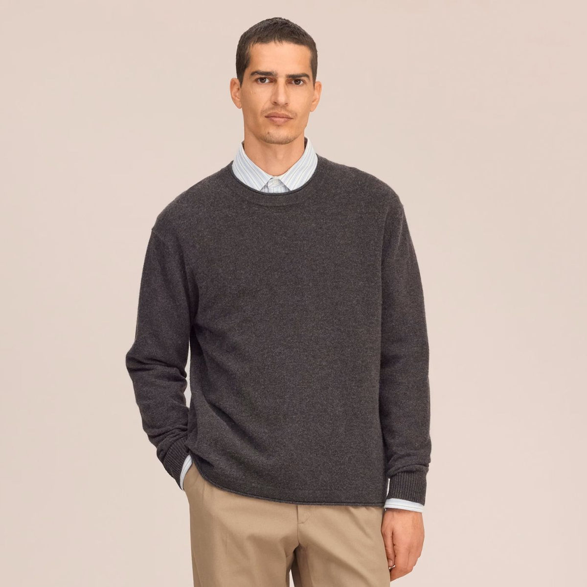 NN.07 Sammy Sweater Antraciet