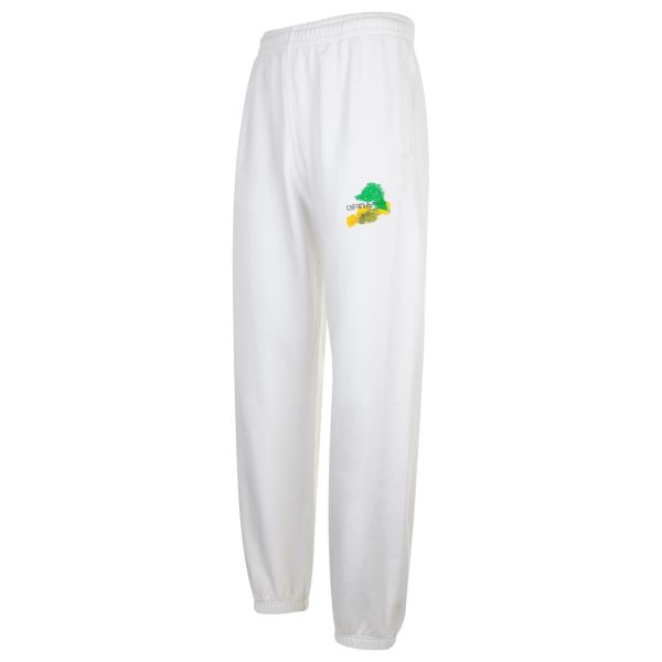 Off-White Brush Arrow Trainingsbroek Wit