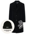 Off-White Graffiti Wool Skate Jas Zwart