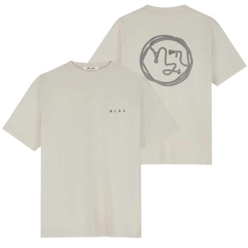 Olaf Lasso Face T-shirt Beige