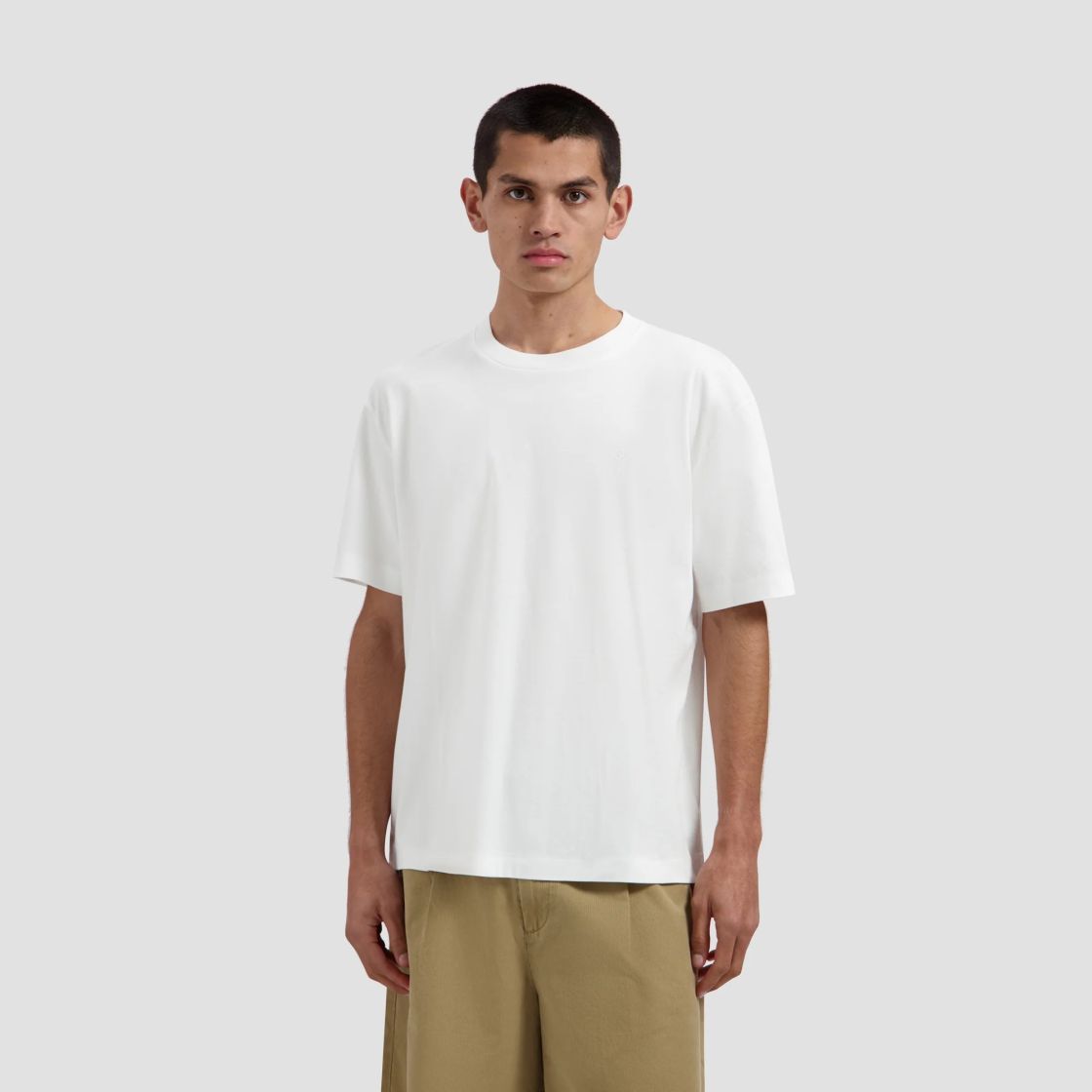 Olaf Monogram Boxy T-shirt Wit