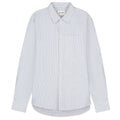 Olaf Monogram Embro Oxford Overhemd Licht Blauw