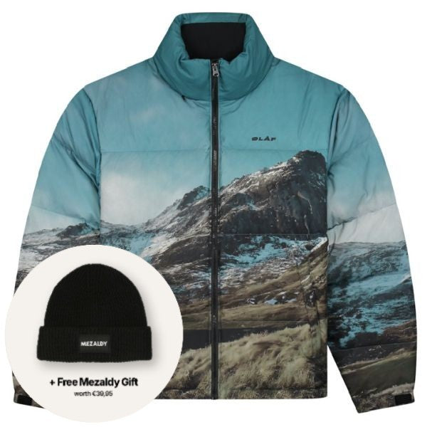 Olaf Mountain Puffer Blauw