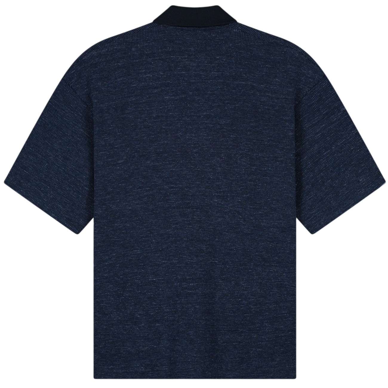 Olaf Signature Texture Polo Navy