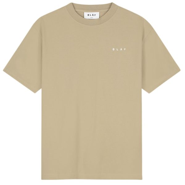 Olaf Taped Monogram T-shirt Beige