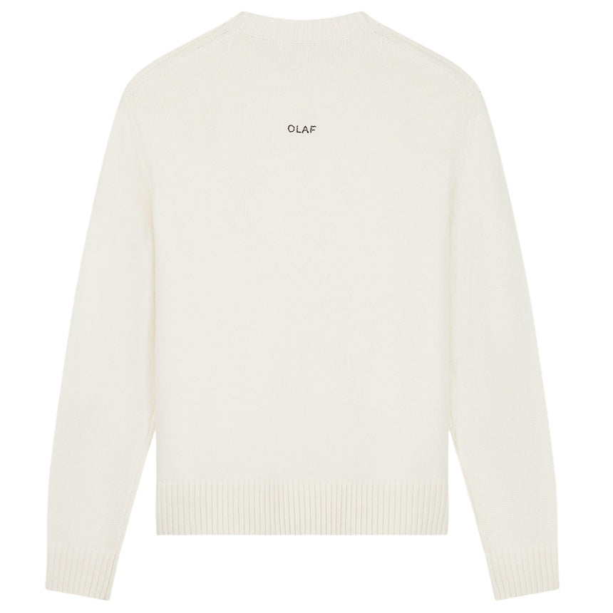 Olaf Essential Knitted Sweater Off White