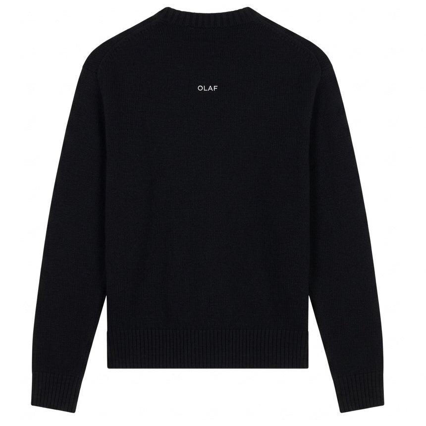 Olaf Essential Knitted Sweater Zwart