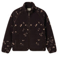 Olaf Flower AOP Fleece Jack Bruin