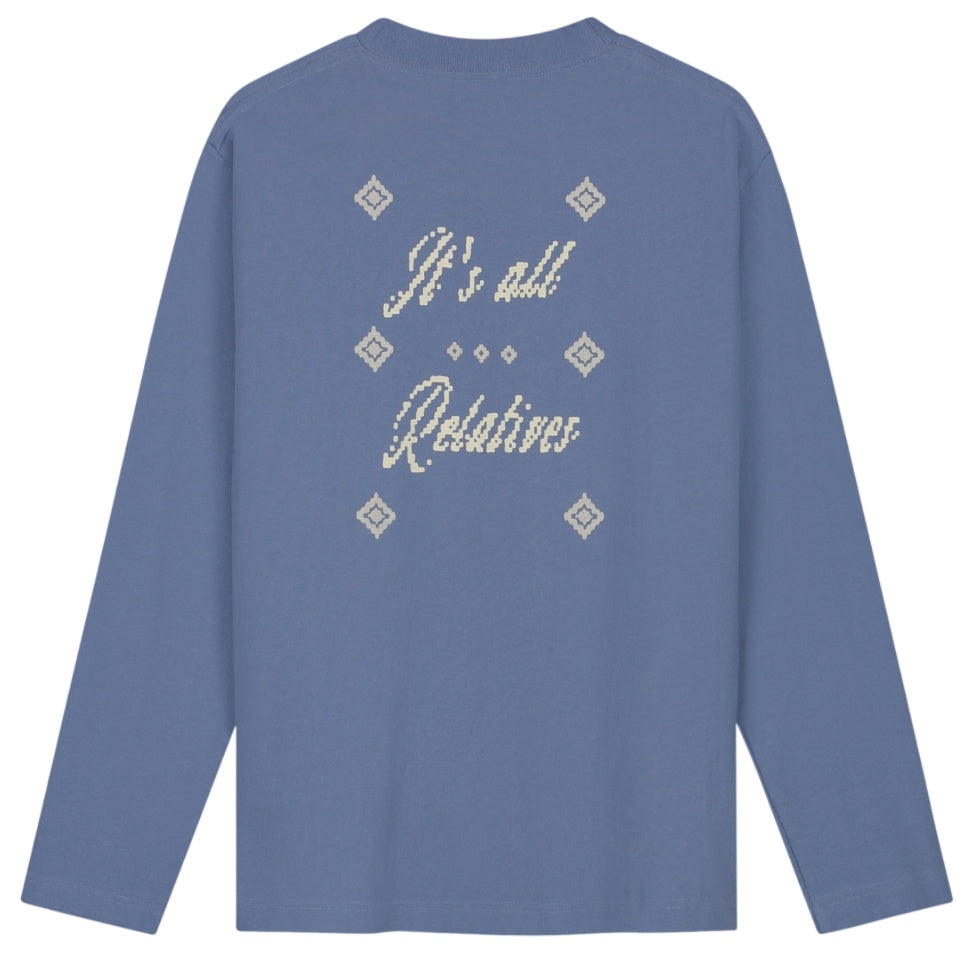 Olaf It's All Relatives Longsleeve T-shirt Blauw