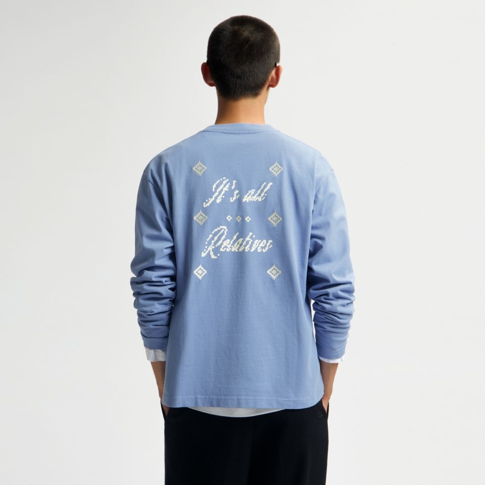 Olaf It's All Relatives Longsleeve T-shirt Blauw