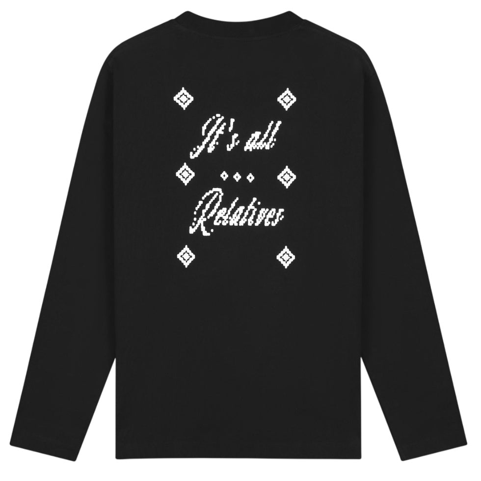 Olaf It's All Relatives Longsleeve T-shirt Zwart