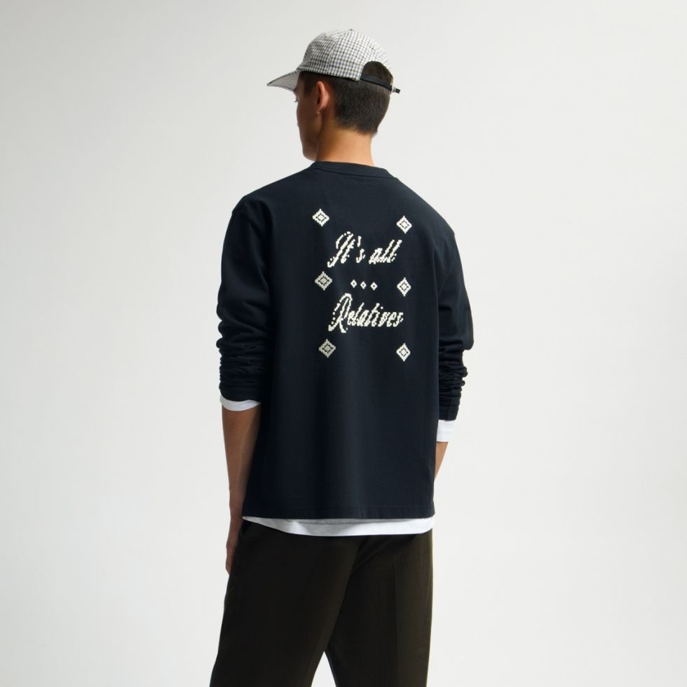 Olaf It's All Relatives Longsleeve T-shirt Zwart