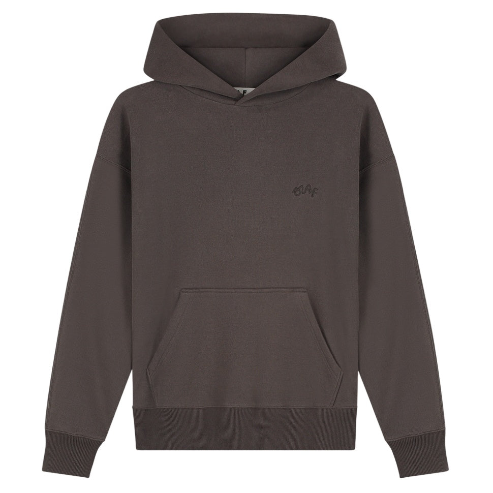 Olaf Signature Boxy Hoodie Bruin
