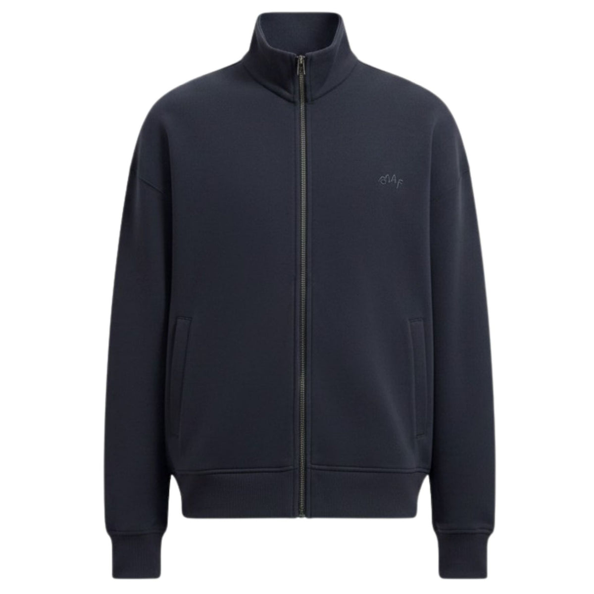 Olaf Signature Logo Mockneck Vest Navy