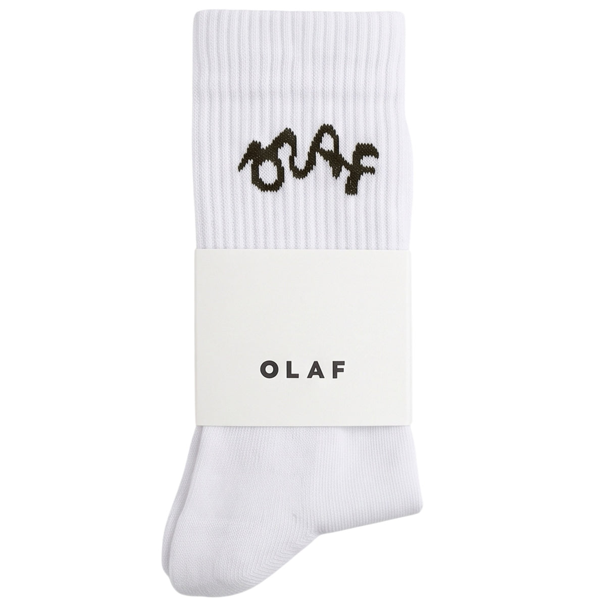 Olaf Signature Logo Sokken Wit