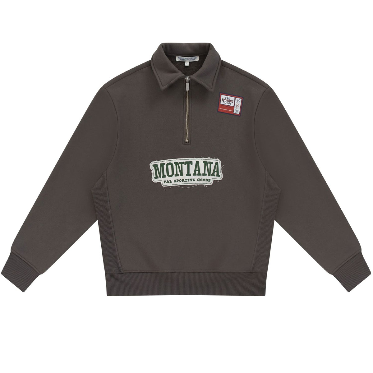 PAL Sporting Goods Montana Half Zip Sweater Antraciet