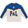 PAL Sporting Goods Rodeo Jersey Longsleeve T-shirt Blauw/Off White