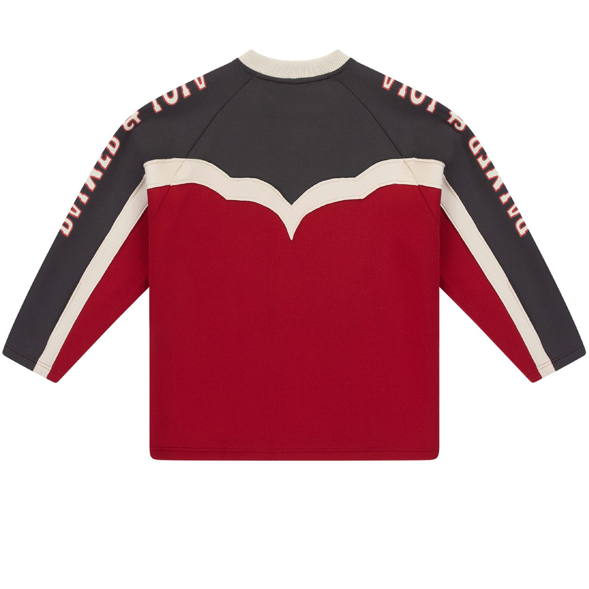 PAL Sporting Goods Rodeo Jersey Longsleeve T-shirt Rood/Zwart
