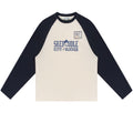 PAL Sporting Goods Skedaddle Raglan Longsleeve T-shirt Off White/Navy