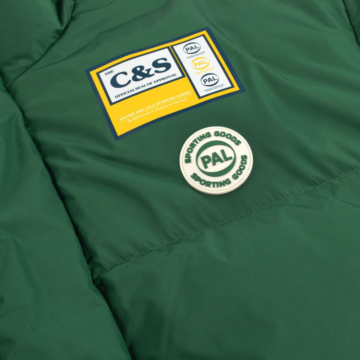 PAL Sporting Goods The Brando Puffer Groen