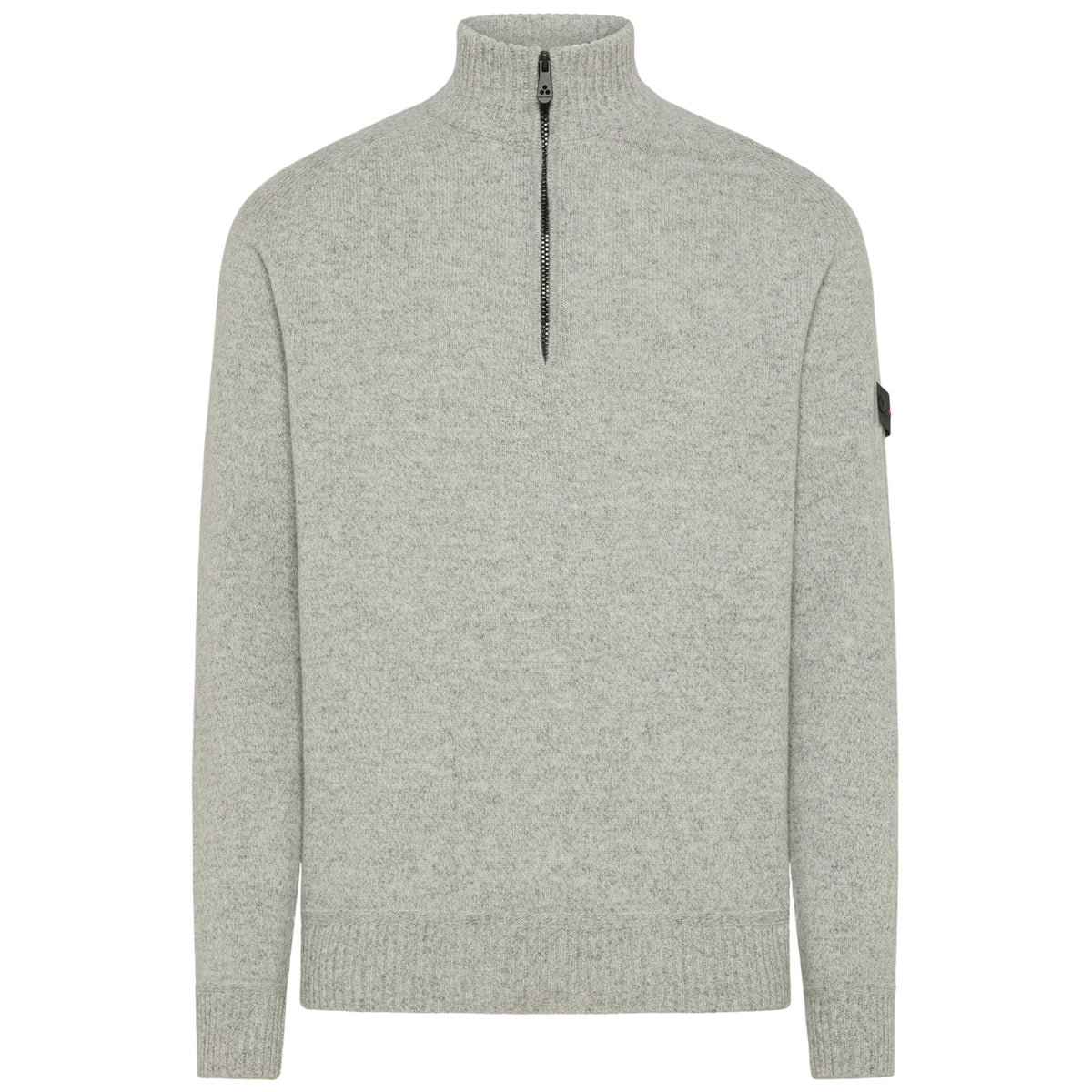 Peuterey Braille Zipped Sweater Grijs
