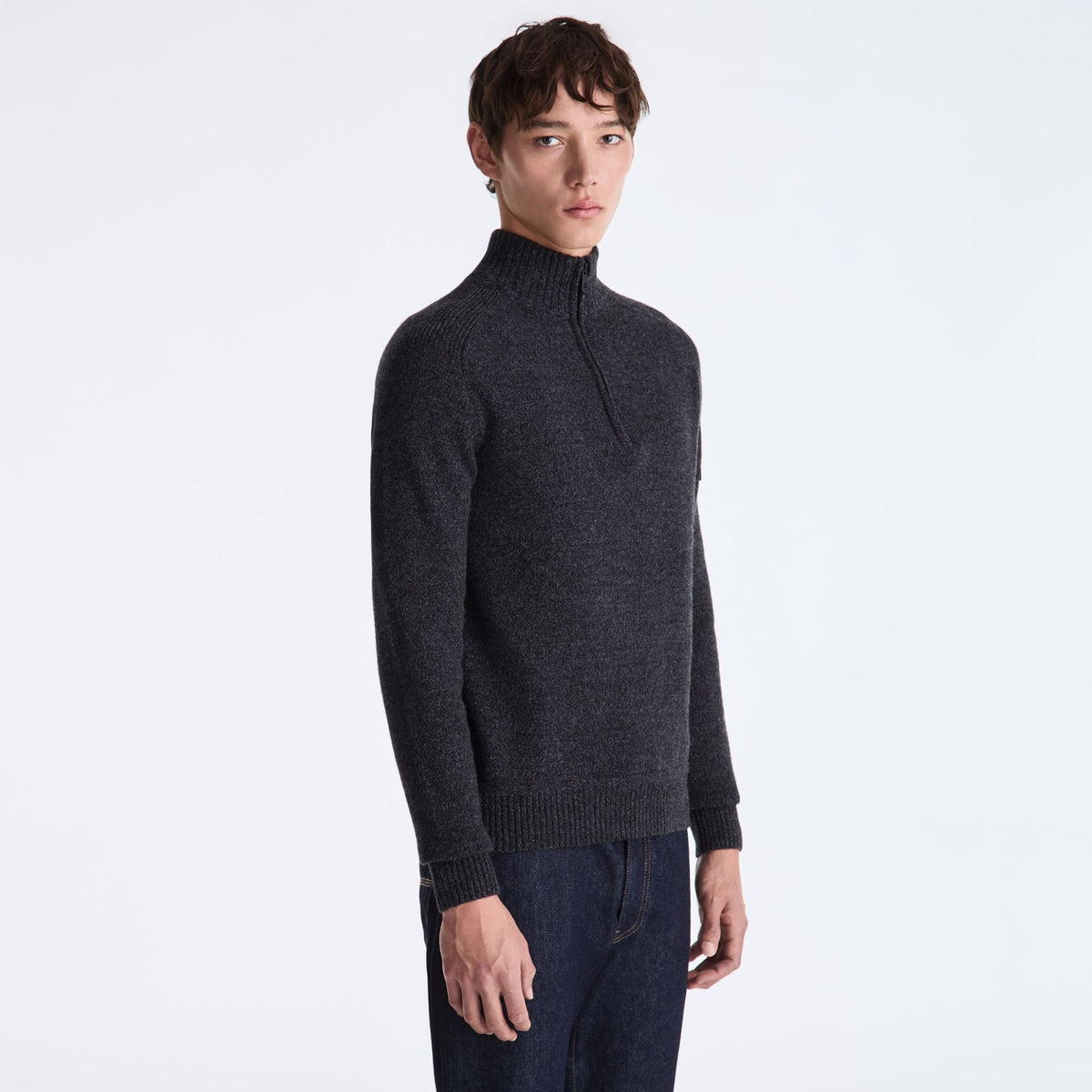 Peuterey Braille Zipped Sweater Zwart