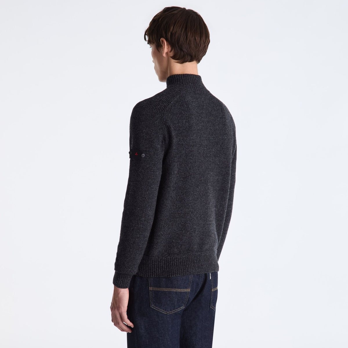 Peuterey Braille Zipped Sweater Zwart