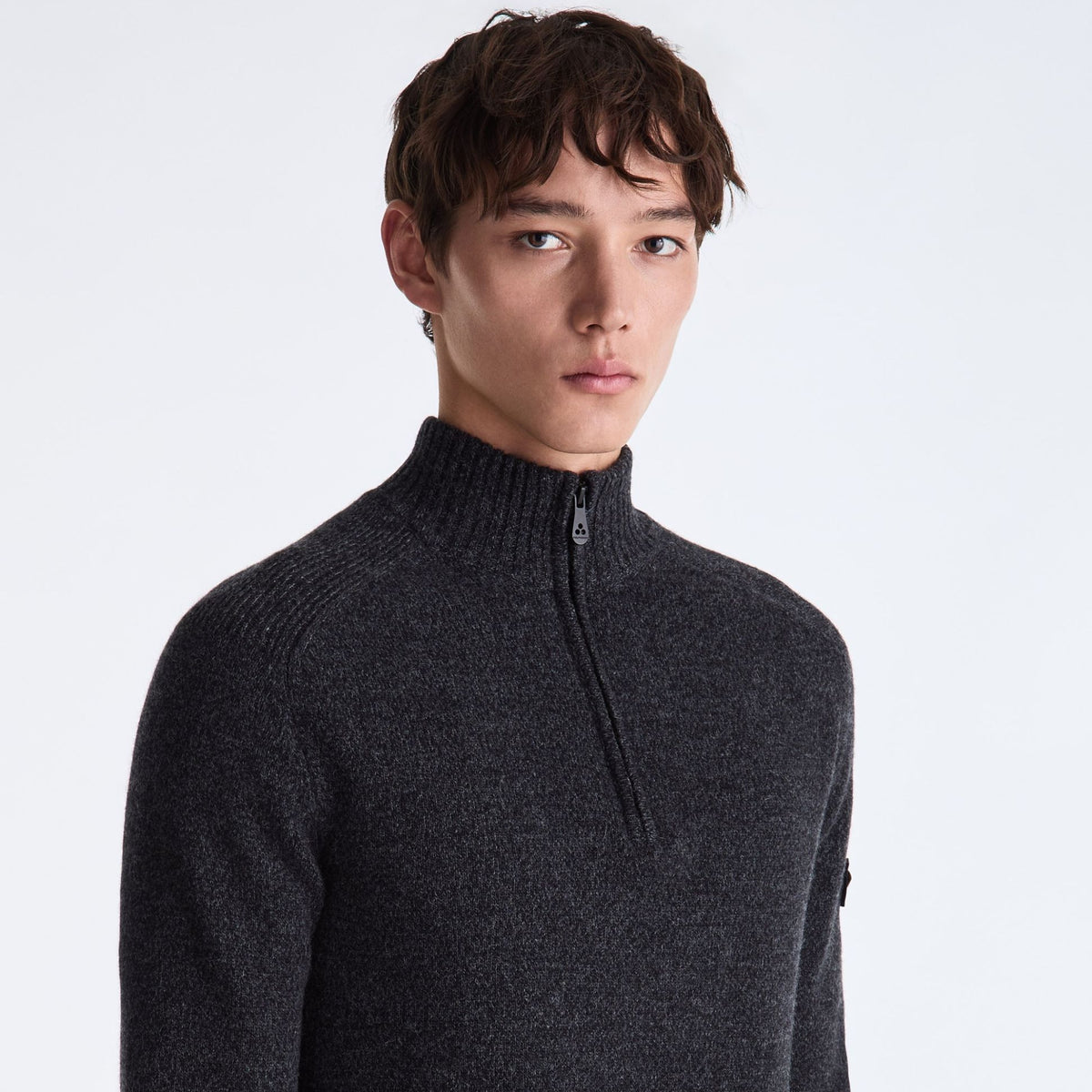 Peuterey Braille Zipped Sweater Zwart