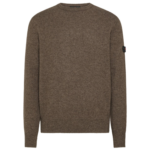Peuterey Gediz Wool Blend Sweater Bruin
