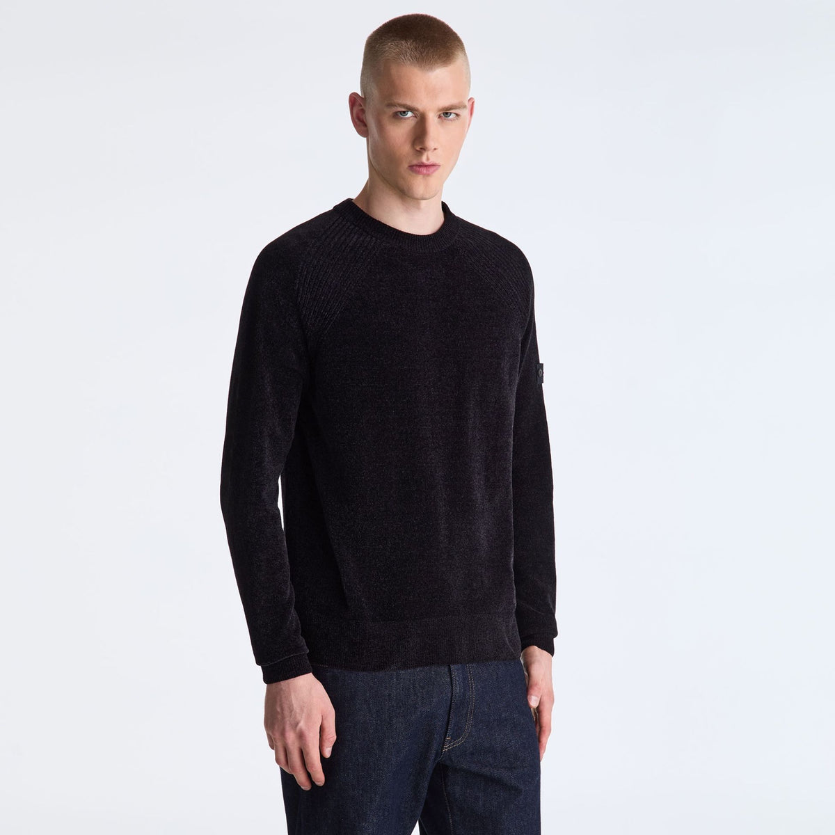 Peuterey Sironi Chenille Sweater Zwart