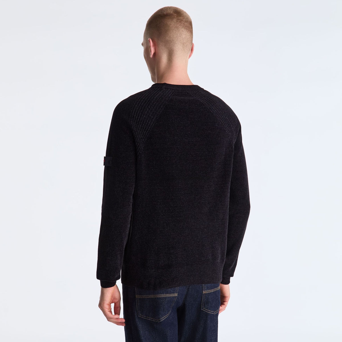 Peuterey Sironi Chenille Sweater Zwart