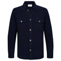 Profuomo Full Button Overshirt Navy