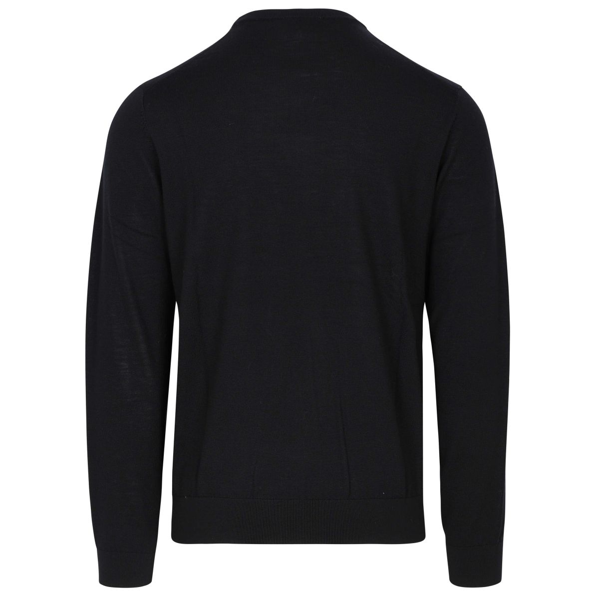 Profuomo Knitted Pullover Sweater Zwart