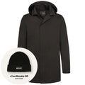 Profuomo Magnet Rain Coat Donker Bruin
