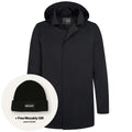 Profuomo Magnet Rain Coat Zwart