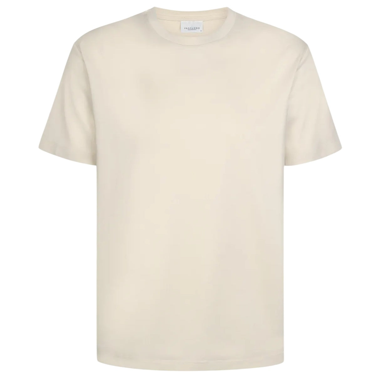 Profuomo Pima Cotton T-shirt Off White