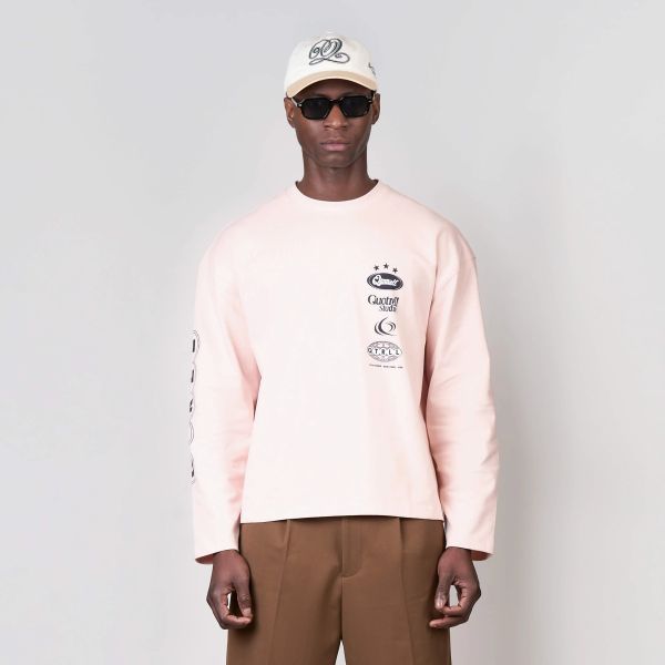 Quotrell Marino Longsleeve T-shirt Roze